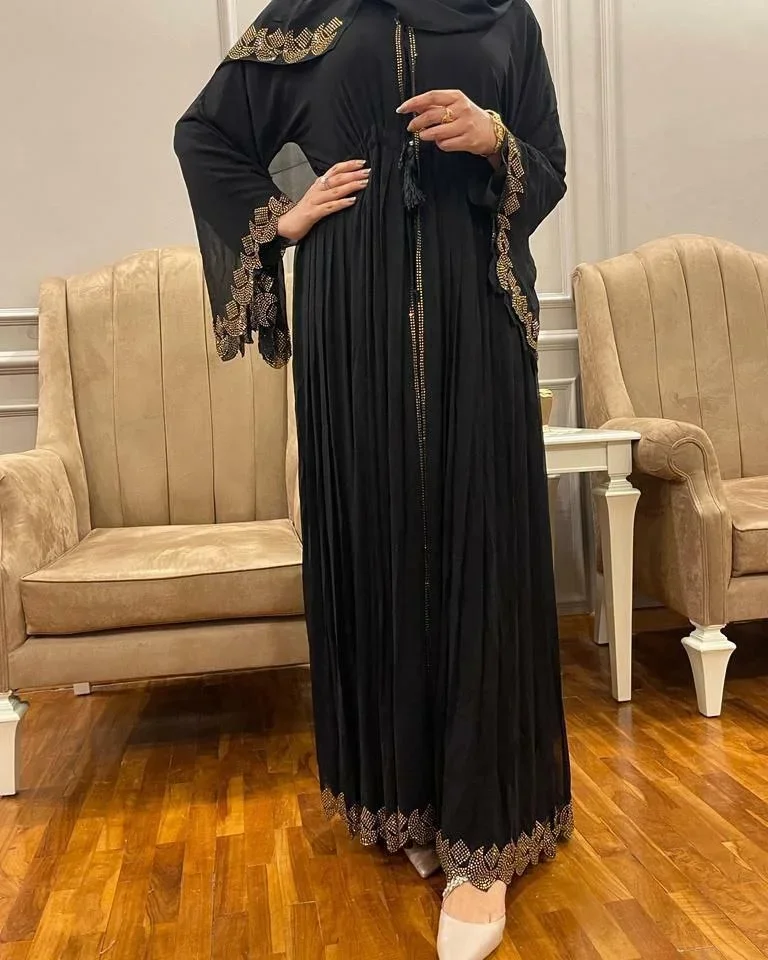 ABAYA MONALISA BLACK FROM DUBAI UEA