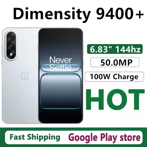 Original Oneplus Ace 5 Ultra Mobile Phone Dimensity 9400+ 6.83" AMOLED 144HZ 50.0MP Camera 100W Char