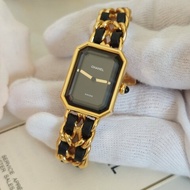 Chanel H0001 🎀實拍🎀香奈兒首映系列premiere手錶M尺寸方糖腕錶~二手（不議價)）