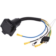 Trailer Socket Adapter  4 7 Way Plug Converter for Caravan Towbar American Standard