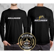 Komatsu Bulldozer Long Sleeve T-Shirt Distro Shirt