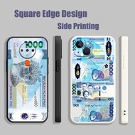 Casing For Redmi 9A 9C Note 8 10 10s NFC New 1000 Peso Philippines DJU06 Phone Case Square Edge