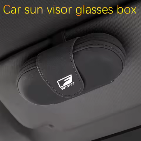 Magnetic car sun visor glasses box storage sunglasses holder for Lexus F Sport IS200T IS250 RX300 NX