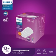 PUTIH Philips Downlight LED Meson 59464 125 13W 65K White - Package 3 Free 1