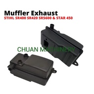 High Quality STIHL SR400 SR420 SR5600 & STAR450 Mistblower Muffler Exhaust Ekzos Ezos