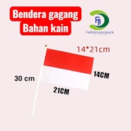 Cloth handle flag / stick flag