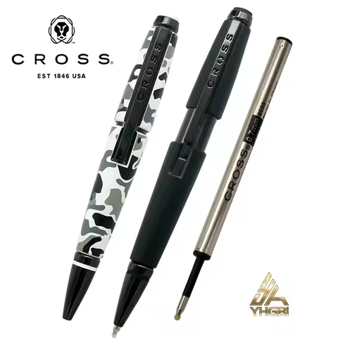 American Gao Shi CROSS Treasure Ball Pen EDGE/Elite Series Gift Business Office Ball Pen Metal Signa