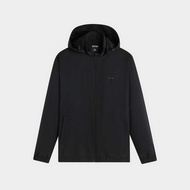 [ONLY ONLINE] Áo Khoác Gió 2 Lớp Nam Màu Đen ARISTINO Trượt Nước Thời Trang Tiện Dụng Regular fit - 