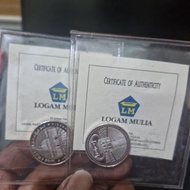 ANTAM Silver 5 Dirham Antam, 1 D Antam, 5D Khamsa Antam, Dirham Peruri, Dirham ABA Coins