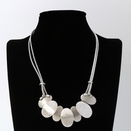 Metal Necklace Popular Jewelry Exaggerated Necklace Premium Jewelry Short Necklace