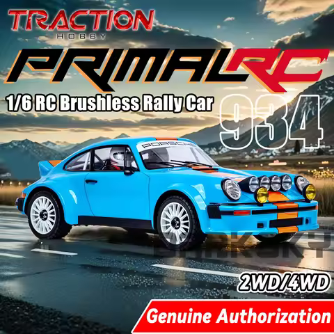 TRACTION HOBBY Rally Car RTR 4WD 1/6 RC Electric Remote Control Model Car Rally Car Adult Children's