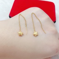 10k Gold Star Tictac Earrings