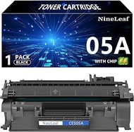 NineLeaf 05A Compatible Toner Cartridge Replacement for HP 05A CE505A Black Toner Cartridge for HP L