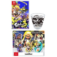 [Ships in original shipping box] Splatoon 3 - Switch + amiibo Triple Set [Yellow Inkling, Blue Octol