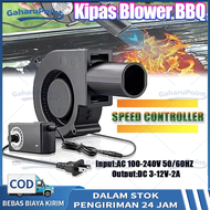 Kipas Blower Bbq Mini Untuk Kompor Panggangan Outdoor 9733 12v 220v 5500 Rpm / Blower Fan Kipas Blow