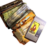 Beginner Tarot Cards with Meaning on It, Keyword Tarot Deck, Learning Tarot, Chakra, Zodiac Poker Si