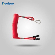 [Koolsoo] Universal Fit Outboard Engine Kill Switch Lanyard Waterproof Outboard Engine Stop Switch R