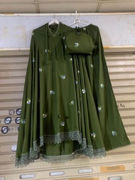 Mukena Aruna rayon bordir/ Mukena rayon bordir premium