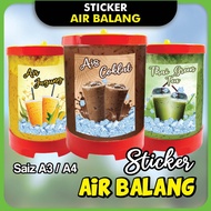 Sticker Balang Air Waterproof / CP58