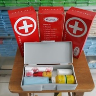 P3K PLUS 10 FIRST AID KIT HOME AND CAR VETA SAFETY CAR MEDICINE BOX