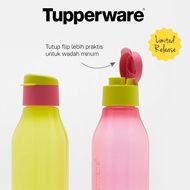 nando rizki- tupperware groovy bottle 750ml - botol minum lucu unik - pink