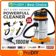 PRODIY Europower PRO301 VAC5001 Vacuum Cleaner Wet And Dry Vacum Rumah Vaccum Kereta Home Cleaner Va