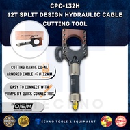 CPC-50H - 100H / 7-12Ton Split Design Hydraulic Cable Cutting Tool for Cu-Al Armored Cable Cutter