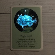 隆頭鸚哥魚 星空明信片 (螢光)