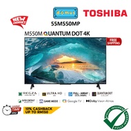 FREE SHIPPING Toshiba 50" 55" 65" M550 Quantum Dot 4K UHD Google TV 50 55 65 Inch 55M550MP