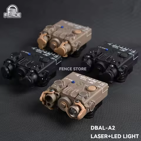 Dbal A2 Tactical M300 M600 Flashlight Aiming Device Red Blue Green hunting optics Airsoft accessorie