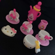 Hello Kitty 下午茶 茶具組 玩具 全部內容如照片@c388