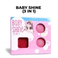(DHERBS) BABYSHINE 3IN1 NEW PACK BY ALIFF SYUKRI TERLAJAK LARIS
