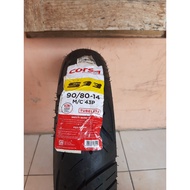 AUTOMATIC MOTORCYCLE TIRES 14 TUBELESS CORSA S33 SIZE 90/ 80 PRICE