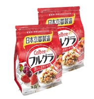 Calbee Fruits & Granola Original คาลบี้ ฟรุ๊ต กราโนล่า 380g. (2แพค)