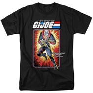 GI T-shirt Joe Destro Card Unisex Adult T-Shirt, Black, 2X-Large