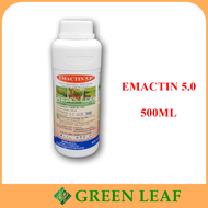 Emactin 5.0 500ML Insect Ulat Plutella Pengorek Buah Serangga Insecticide 杀虫剂 Emamectin Benzoate Emactin
