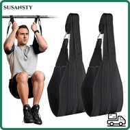 SUSANSTY Hanging Ab Straps, Adjustable Breathable Abdominal Sling Straps, Professional Durable Wear-