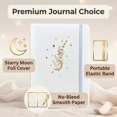 Sketch Journal Hardcover 160gsm Heavy Paper Artist Drawing Notebook 160 Numbered Pages Lay Flat Sket