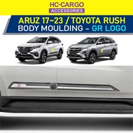 HC CARGO Perodua Aruz Toyota Rush GR Side Door Moulding Lining Garnish Trim Chrome ABS