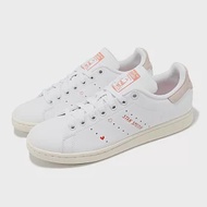 adidas 休閒鞋 Stan Smith W 女鞋 白 粉 情人節配色 皮革 史密斯 三葉草 愛迪達 IG8482