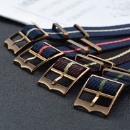 [Free Shipping]New Design Adjustable Copper Buckle Watch Strap for Tudor Black Bay Watch Strap Nylon