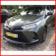 ௐ ▽ ඇ ℣ ♞,♘Toyota Vios 2019 to 2023 Models Front Bumper Chin Diffuser Bodykits