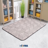 Informa Malva Jacquard Carpet 130X180 cm Rug Decorative Floor Mat Floor Rug Home Carpet