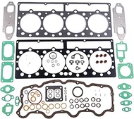 HOLDWELL Upper Gasket Kit 6V-0600 437-4583 Compatible with Caterpillar CAT Engine 3304 Motor Grader 