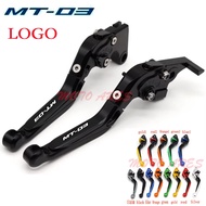 For YAMAHA MT-03 MT03 MT 03 2005-2009 Motorcycle Accessories CNC Folding Extendable Brake Clutch Lev