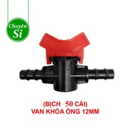 [Wholesale 50 pieces] 12mm pipe valve - soft pipe lock, 10x12mm PE / LDPE pipe, 12mm pipe