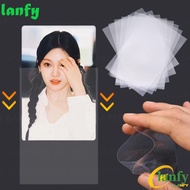 LANFY Korea Card Sleeves, Acid Free Cpp Clear Photo Card Sleeve, Holographic Protector Wear-resistan