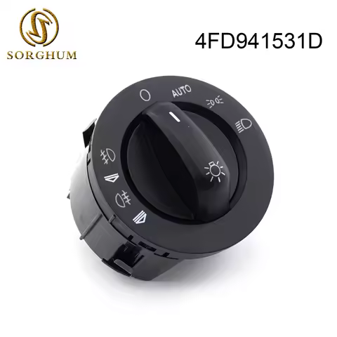 SORGHUM 4F1941531D For Audi A3 A6 S6 C6 RS6 Allroad Q7 2017 2014 Headlight Control Switch Fog Light 