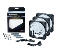 # Phanteks SK 120mm PWM Fan, DRGB, 3 Pack # [Black/White]