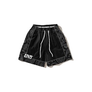 Casual Shorts Undrafted "BANDANA V3" Mesh Men Short (Black) Preppy Style Sports Shorts 2026 New Yout